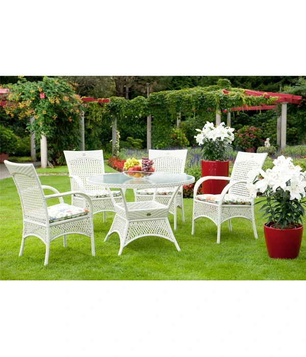 Best Alu-Korbsessel Madelene, Stapelbar 2 Best Alu-Korbsessel Madelene, Stapelbar – Bild 2