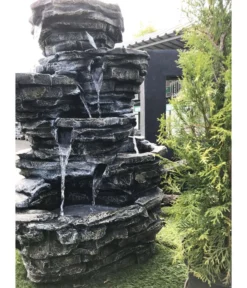 Dehner Polyresin-Gartenbrunnen Roccia -Progarden Pflanzen Verkäufe 1416601 WE FS 003 DehnerPolyresin GartenbrunnenRocciaOutdoorbrunnenWasserspiel