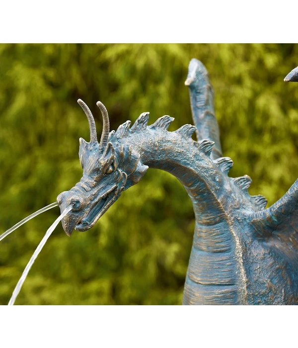 Rottenecker Bronzefigur Drache Saphira 2 Rottenecker Bronzefigur Drache Saphira – Bild 2