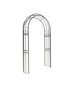 Dehner Metall-Rosenbogen Alina, Ca. B132/H233/T38 Cm