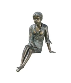 Rottenecker Bronze-Figur Berrit, 33 X 28 X 48 Cm