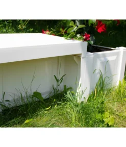 KHW Kunststoff-Gartenbank Berlin -Progarden Pflanzen Verkäufe 2547339 WE DE 003 BankBerlinweiss