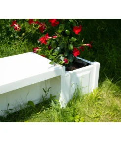 KHW Kunststoff-Gartenbank Berlin -Progarden Pflanzen Verkäufe 2547339 WE DE 006 BankBerlinweiss