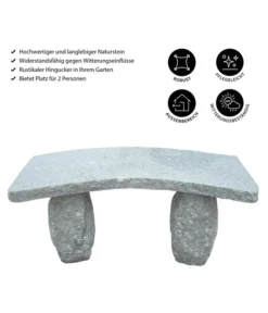 Dehner Granit-Gartenbank, Gebogen, 2-Sitzer 8 Dehner Granit-Gartenbank, Gebogen, 2-Sitzer -Progarden Pflanzen Verkäufe 2741668 WE IG 001 GranitGartenbankgebogen2Sitzer