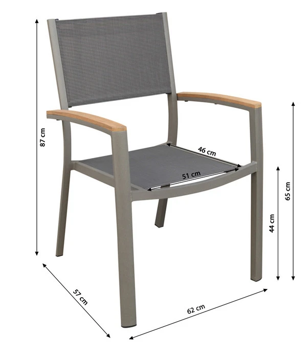 Dehner Stapelstuhl Colmar 5 Dehner Stapelstuhl Colmar – Bild 5