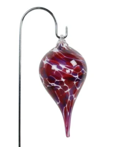 MP Glaszauber Glas-Minizwiebel Mit Stab, Ca. Ø10/H65 Cm