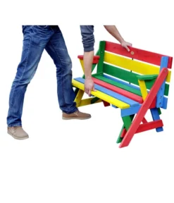 Habau Kinder Picknickbank Bunt, 100 X 50 X 62 Cm 7 Habau Kinder Picknickbank Bunt, 100 X 50 X 62 Cm -Progarden Pflanzen Verkäufe 4031100 WE FS 003 KinderPicknickbank