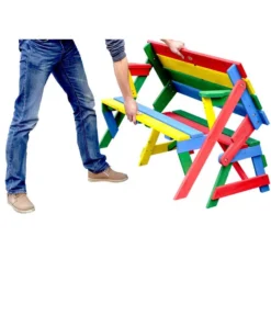 Habau Kinder Picknickbank Bunt, 100 X 50 X 62 Cm 8 Habau Kinder Picknickbank Bunt, 100 X 50 X 62 Cm -Progarden Pflanzen Verkäufe 4031100 WE FS 004 KinderPicknickbank