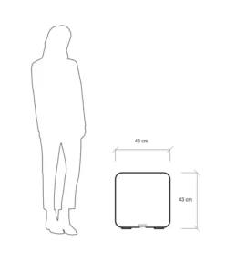 Kunststoff-Würfel Bo Fluoreszierend, Ca. B43/H43/T43 Cm 6 Kunststoff-Würfel Bo Fluoreszierend, Ca. B43/H43/T43 Cm -Progarden Pflanzen Verkäufe 4177804 WE DE 004 WuerfelBo43x43x43cmFLUORESZIERENDHELLBLAU