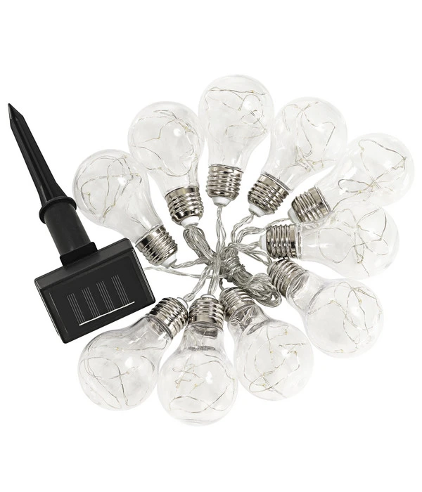 Dehner Solar-Lichterkette Glühbirne 1 Dehner Solar-Lichterkette Glühbirne
