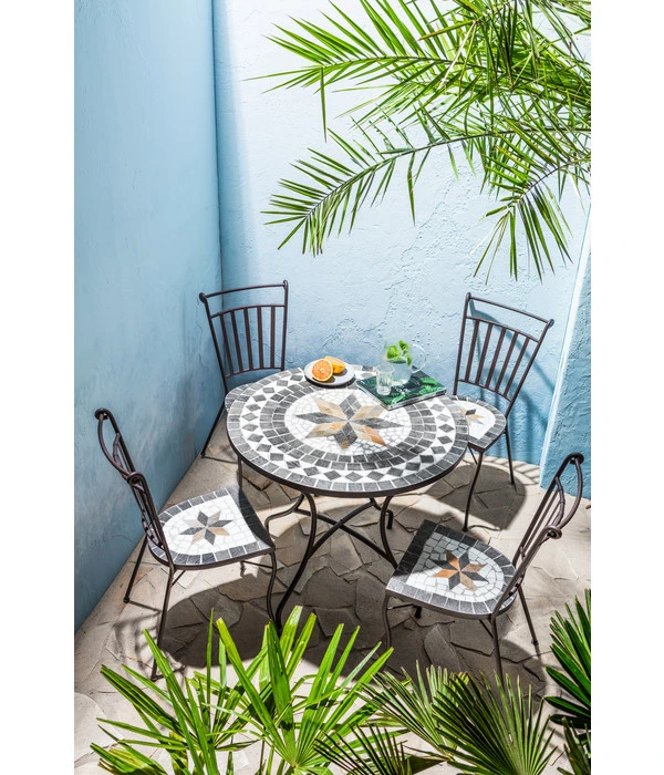 Dehner Mosaikstuhl Diana 4 Dehner Mosaikstuhl Diana – Bild 4