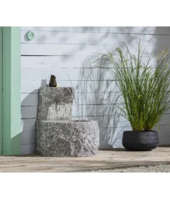 Dehner Granit-Gartenbrunnen Froschkönig, Ca. Ø50/H55 Cm -Progarden Pflanzen Verkäufe 4315628 WE MO 004 DehnerGranitGartenbrunnenFroschkoenig