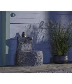 Dehner Granit-Gartenbrunnen Froschkönig, Ca. Ø50/H55 Cm -Progarden Pflanzen Verkäufe 4315628 WE MO 005 DehnerGranitGartenbrunnenFroschkoenig