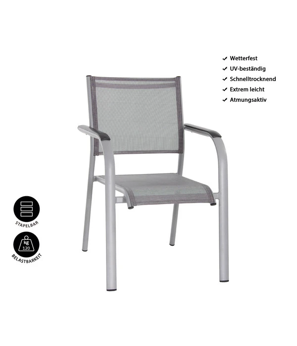 Dehner Balkon-Stapelstuhl Dallas 3 Dehner Balkon-Stapelstuhl Dallas – Bild 3