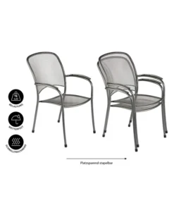 MWH Metall-Stapelsessel Carlo -Progarden Pflanzen Verkäufe 5305669 WE IG 001 MWHMetallStapelsesselCarlo