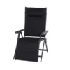 Siena Garden Camping Relaxstuhl Premium, Anthrazit
