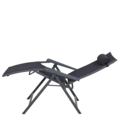 Siena Garden Camping Relaxstuhl Premium, Anthrazit -Progarden Pflanzen Verkäufe 6603021 WE FS 008 SienaGardenCampingRelaxstuhl PremiumAnthrazit