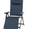Siena Garden Camping Relaxstuhl Premium, Blau