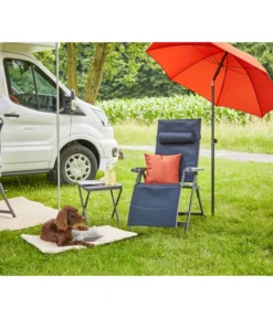 Siena Garden Camping Relaxstuhl Premium, Blau -Progarden Pflanzen Verkäufe 6603070 WE MO 001 SienaGardenCampingRelaxstuhLPremiumBlau