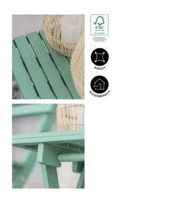 Dehner Klapphocker Stavanger, Ca. B45/H45/T42,6 Cm -Progarden Pflanzen Verkäufe 6666507 WE IG 002 KlapphockerStavangerGruen