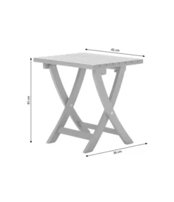 Dehner Klapphocker Stavanger, Ca. B45/H45/T42,6 Cm -Progarden Pflanzen Verkäufe 6666515 WE BG 001 KlapphockerStavanger