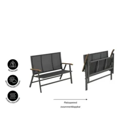 Dehner Klappbank Colmar, 2-Sitzer -Progarden Pflanzen Verkäufe 6701692 WE IG 001 DehnerKlappbankColmar2Sitzer