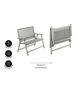 Dehner Klappbank Chicago, 2-Sitzer -Progarden Pflanzen Verkäufe 6701783 WE IG 001 KLAPPBANKCHICAGO