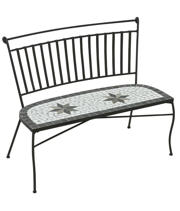 Dehner Mosaikbank Diana, 2-Sitzer 1 Dehner Mosaikbank Diana, 2-Sitzer