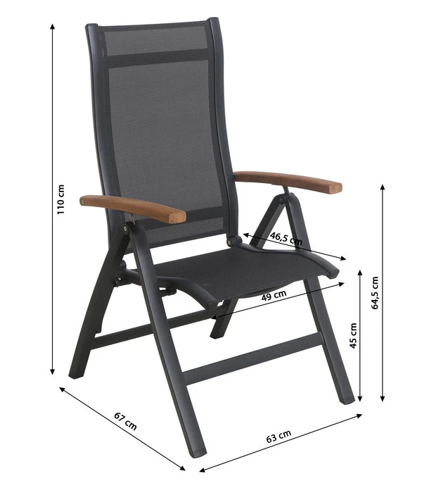 Dehner Klappsessel Chicago Wood 7 Dehner Klappsessel Chicago Wood – Bild 7