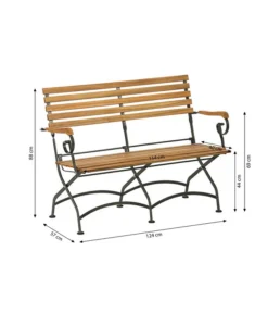 Dehner Klappbank Tegernsee, 2-Sitzer -Progarden Pflanzen Verkäufe 6708168 WE BG 001 BankTegernsee