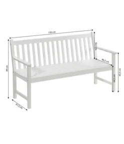 Dehner Bank Mykonos, 3-Sitzer 8 Dehner Bank Mykonos, 3-Sitzer -Progarden Pflanzen Verkäufe 6713267 WE BG 001 BankMykonos3erWeiss