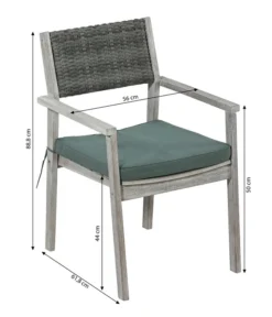 Dehner Stapelstuhl Stockholm -Progarden Pflanzen Verkäufe 6713820 WE BG 001 StapelstuhlStockholm