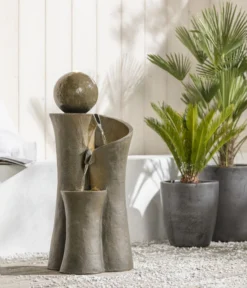 Dehner Polyresin-Gartenbrunnen Acapulco, Ca. H100 Cm -Progarden Pflanzen Verkäufe 6742480 WE MO 001 DehnerPolyresinBrunnenAcapulcoNEU