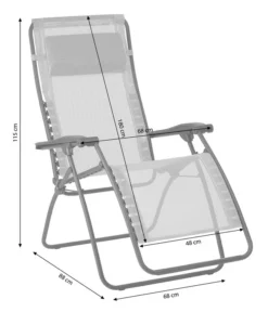 Lafuma Relaxsessel RSXA Clip, Batyline® -Progarden Pflanzen Verkäufe 6745681 WE BG 001 RelaxliegeRSXASeigleSW