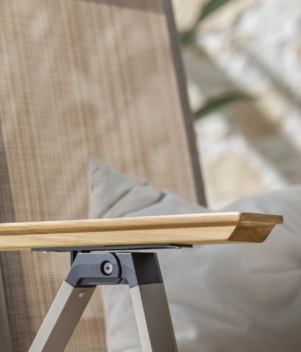 Dehner Klappsessel Cleveland, Hellbraun 7 Dehner Klappsessel Cleveland, Hellbraun – Bild 7