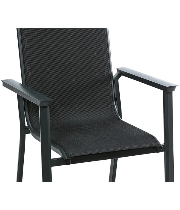 Dehner Stapelstuhl Cleveland, Dunkelgrau 7 Dehner Stapelstuhl Cleveland, Dunkelgrau – Bild 7