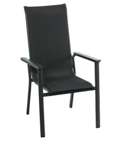 Dehner Stapelstuhl Cleveland, Dunkelgrau