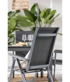 Dehner Klappsessel Cleveland, Dunkelgrau -Progarden Pflanzen Verkäufe 6894141 WE MO 001 KlappsesselClevelandGrau