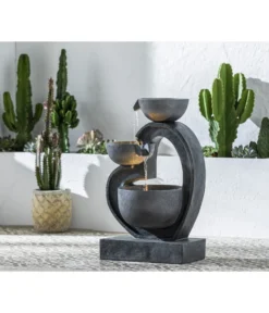 Dehner Polyresin-Gartenbrunnen Heart, Ca. H72,5 Cm -Progarden Pflanzen Verkäufe 6911218 WE MO 001 BrunnenHeartNEU