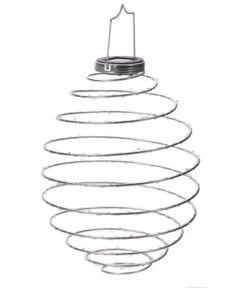 Smart Garden Solarleuchte Spirallampe, Ca. Ø28/H50 Cm