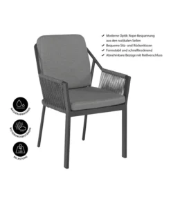 Tierra Outdoor Gartensessel Liv Dining -Progarden Pflanzen Verkäufe 6957567 WE IG 001 GartenstuhlLivDining